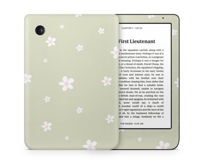 Lux Skins Kobo Matcha Daisy Kobo Clara Colour Skins - Art Floral Skin