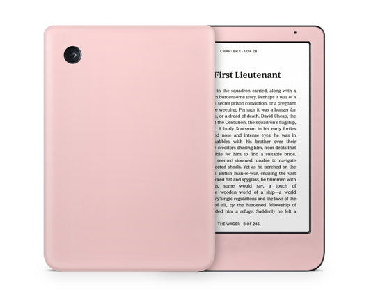 Lux Skins Kobo Sweet Pastel Pink Kobo Clara Colour Skins - Solid Colours Pastel Series Skin