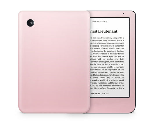 Lux Skins Kobo Baby Pink Gradient Kobo Clara Colour Skins - Solid Colours Gradient Skin