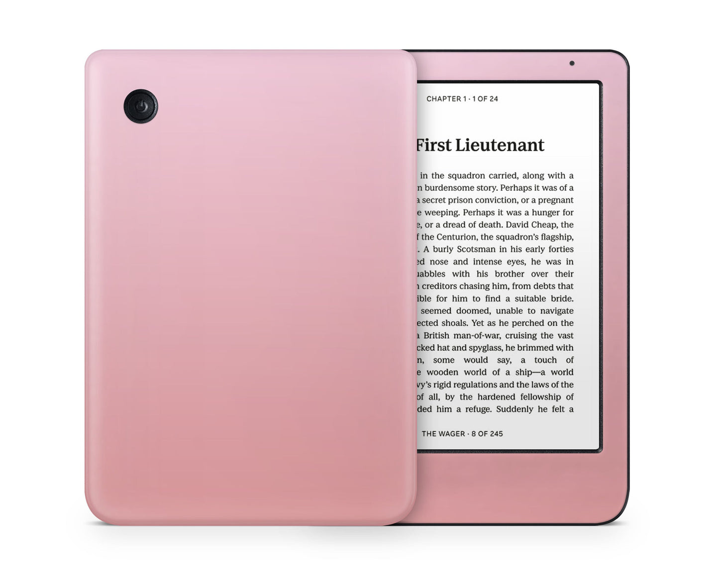 Lux Skins Kobo Pink Gradient Kobo Clara Colour Skins - Solid Colours Gradient Skin