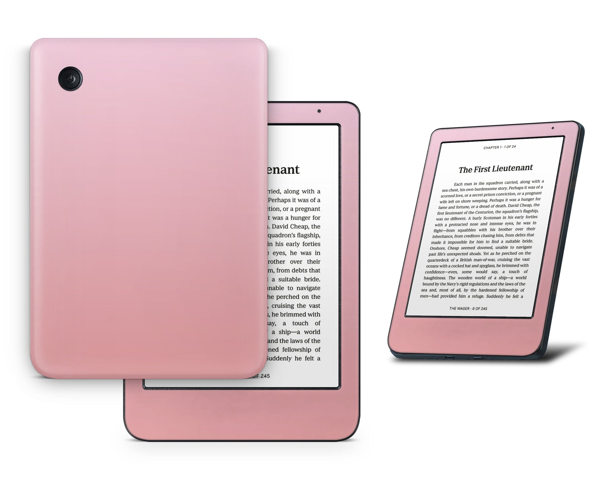 Lux Skins Kobo Pink Gradient Kobo Clara BW Skins - Solid Colours Gradient Skin