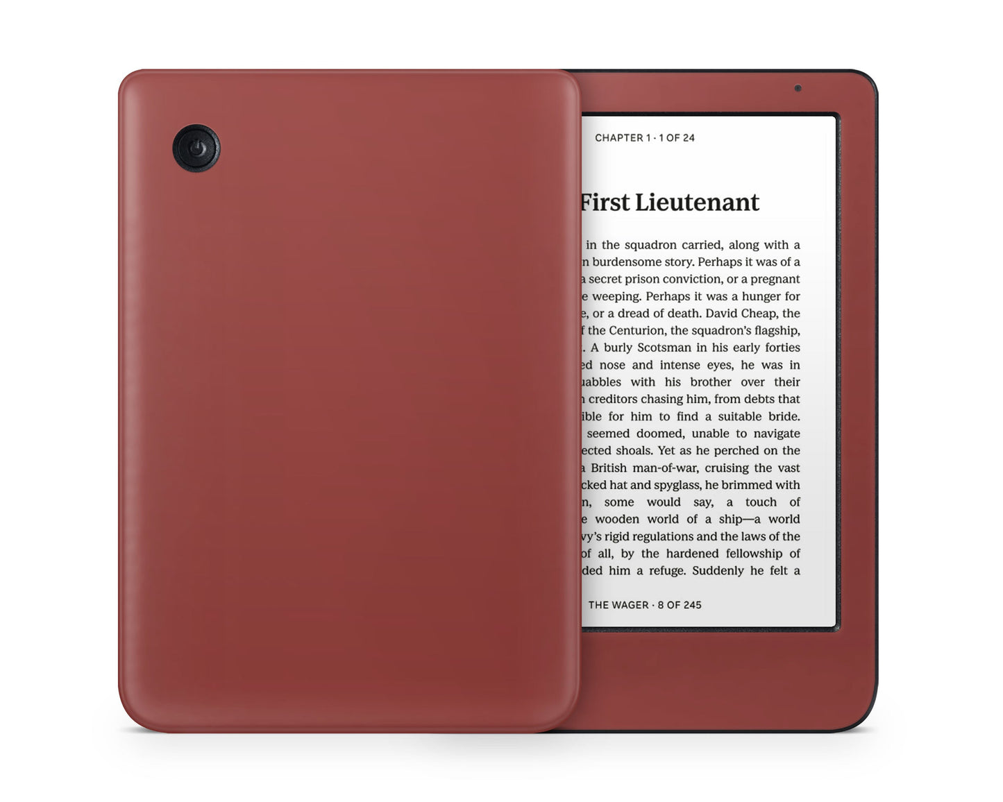 Lux Skins Kobo Fire Red Kobo Clara Colour Skins - Solid Colours Solid Colours Skin