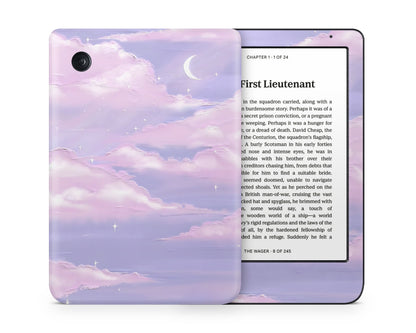 Lux Skins Kobo Morning Purple Clouds Kobo Clara Colour Skins - Art Clouds Skin