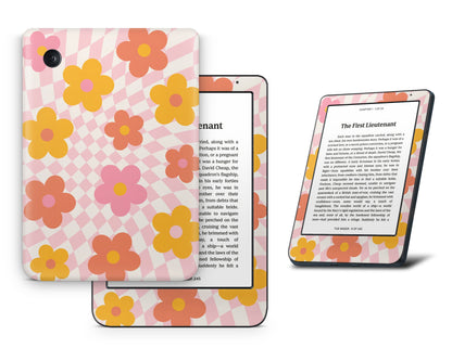 Lux Skins Kobo Flower Market Kobo Clara BW Skins - Art Floral Skin