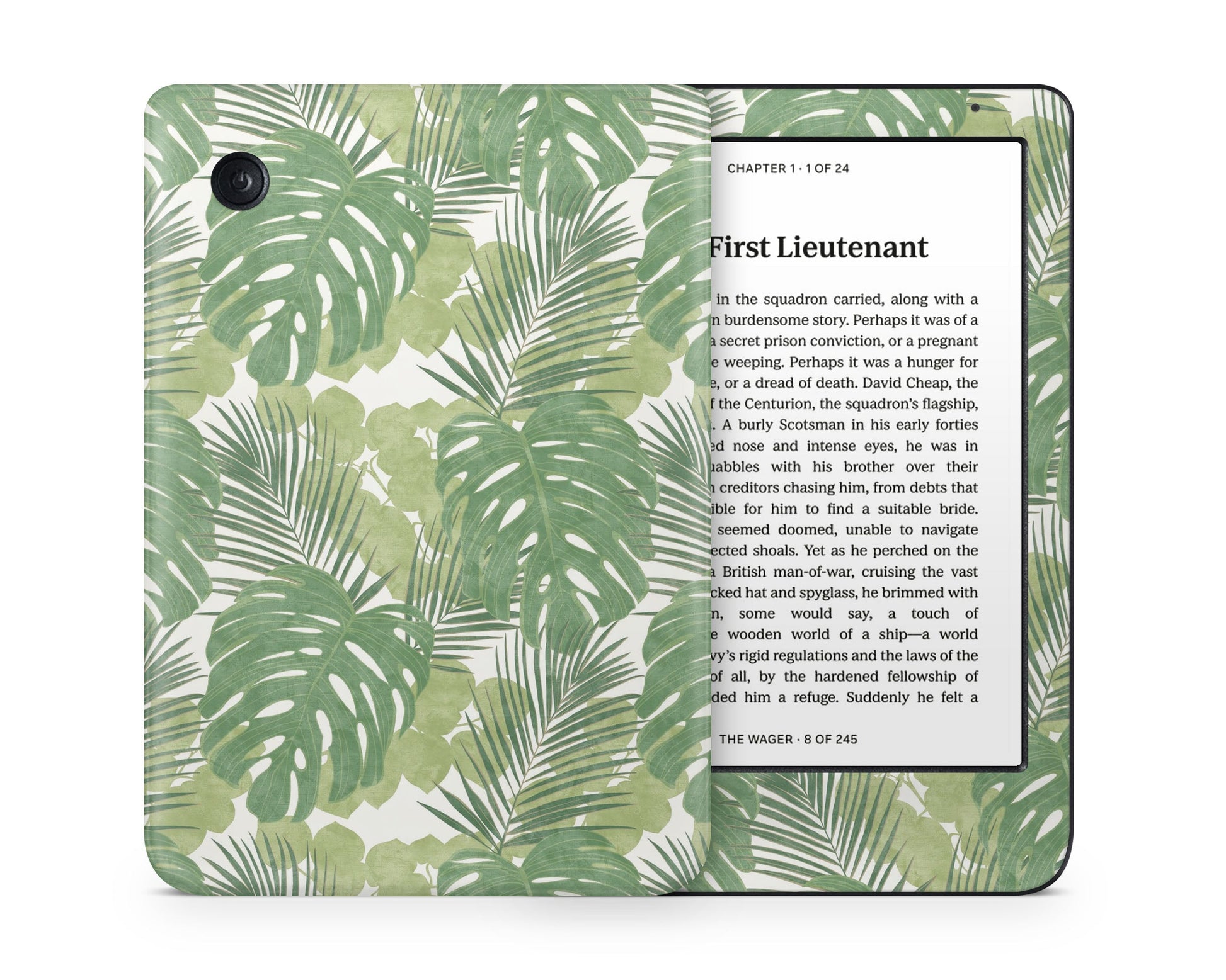 Lux Skins Kobo Monsterra Forest Kobo Clara Colour Skins - Art Floral Skin