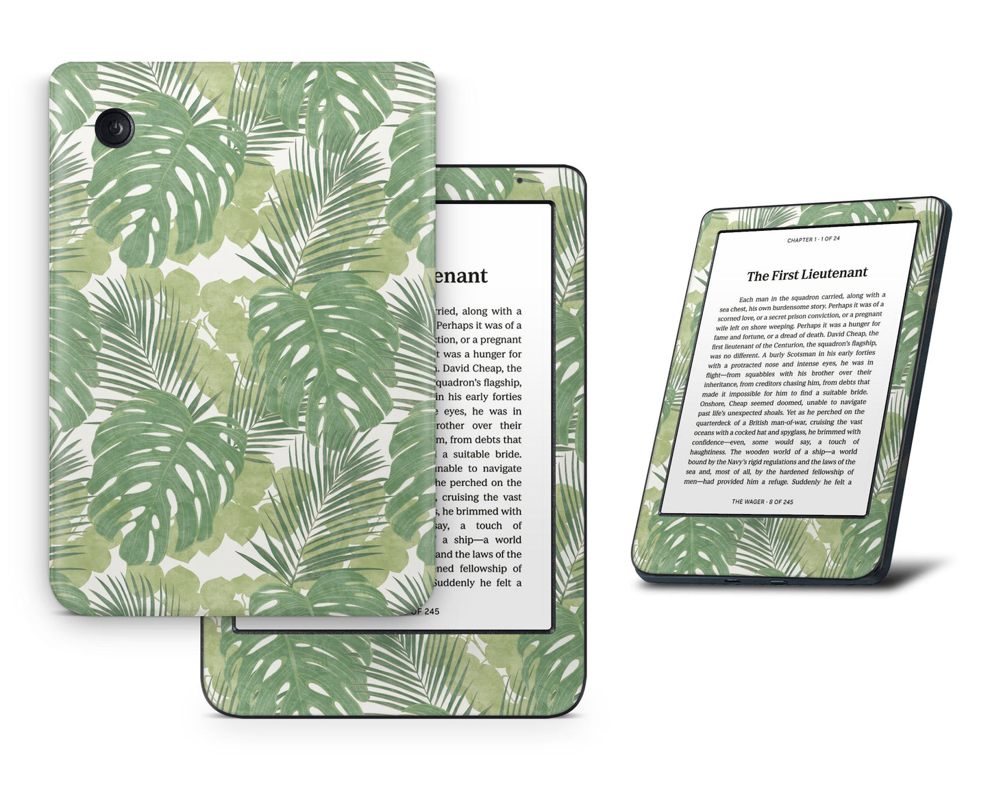 Lux Skins Kobo Monsterra Forest Kobo Clara BW Skins - Art Floral Skin