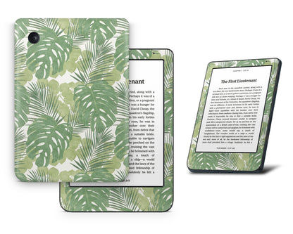 Lux Skins Kobo Monsterra Forest Kobo Clara BW Skins - Art Floral Skin