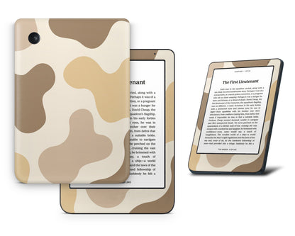 Lux Skins Kobo Beige Cow Print Kobo Clara BW Skins - Art Animals Skin