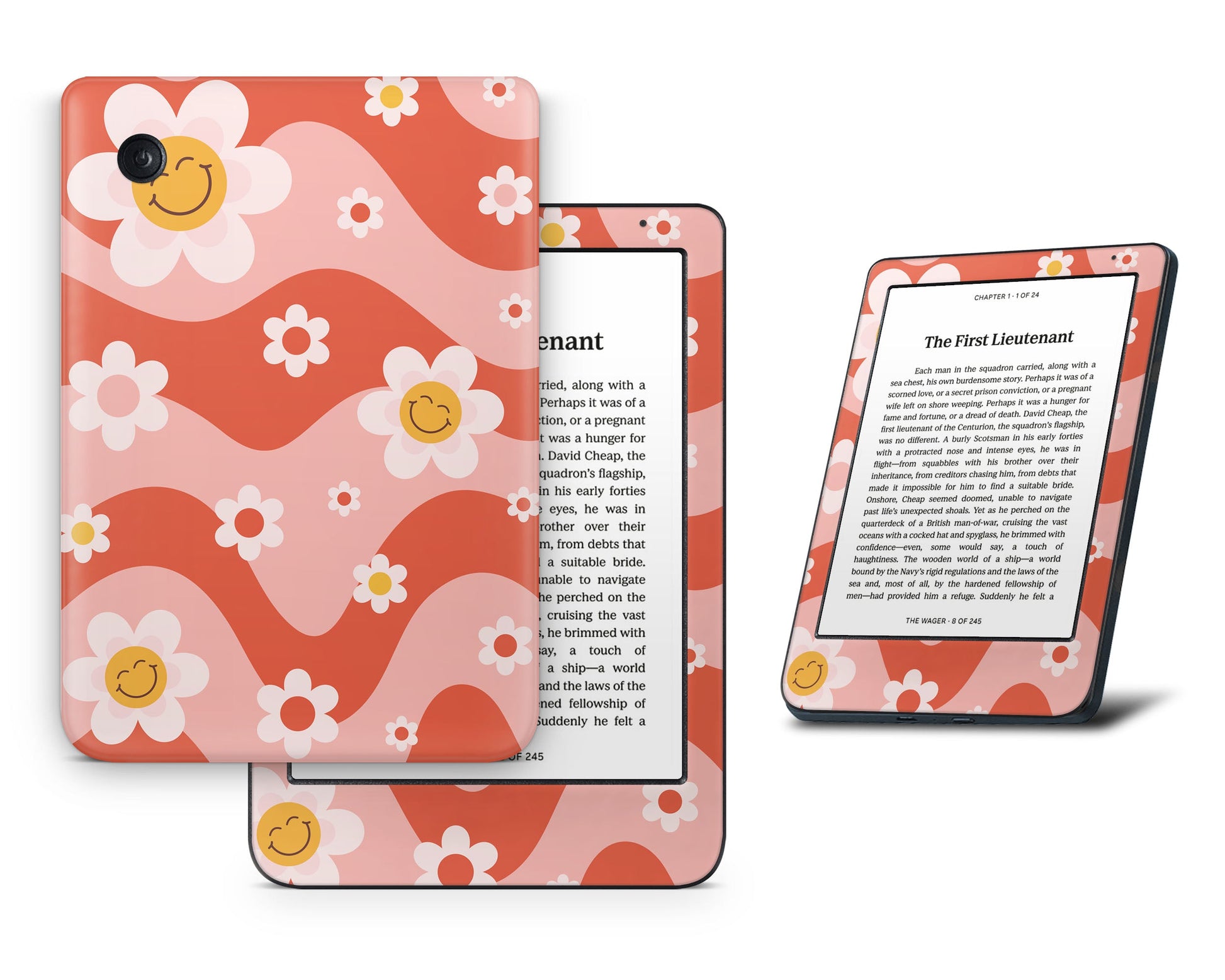 Lux Skins Kobo Sunflower Boho Kobo Clara BW Skins - Art Floral Skin