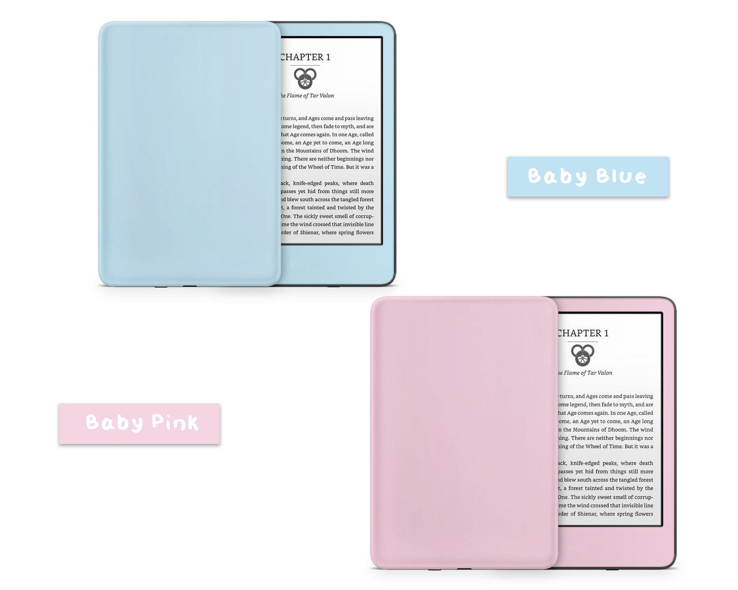 Signature Pastel Series Kindle Skin