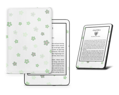 Lux Skins Kindle Secrent Garden Daisy Kindle Gen 11 Skins - Art Floral Skin