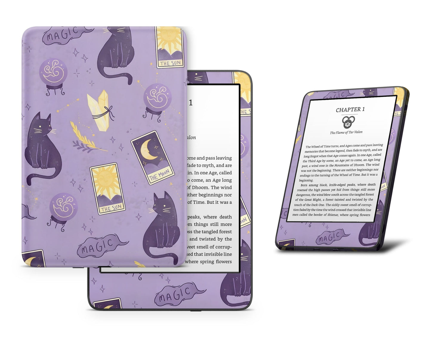 Lux Skins Kindle Witch Kitty Cat Kindle Gen 11 Skins - Art Animals Skin