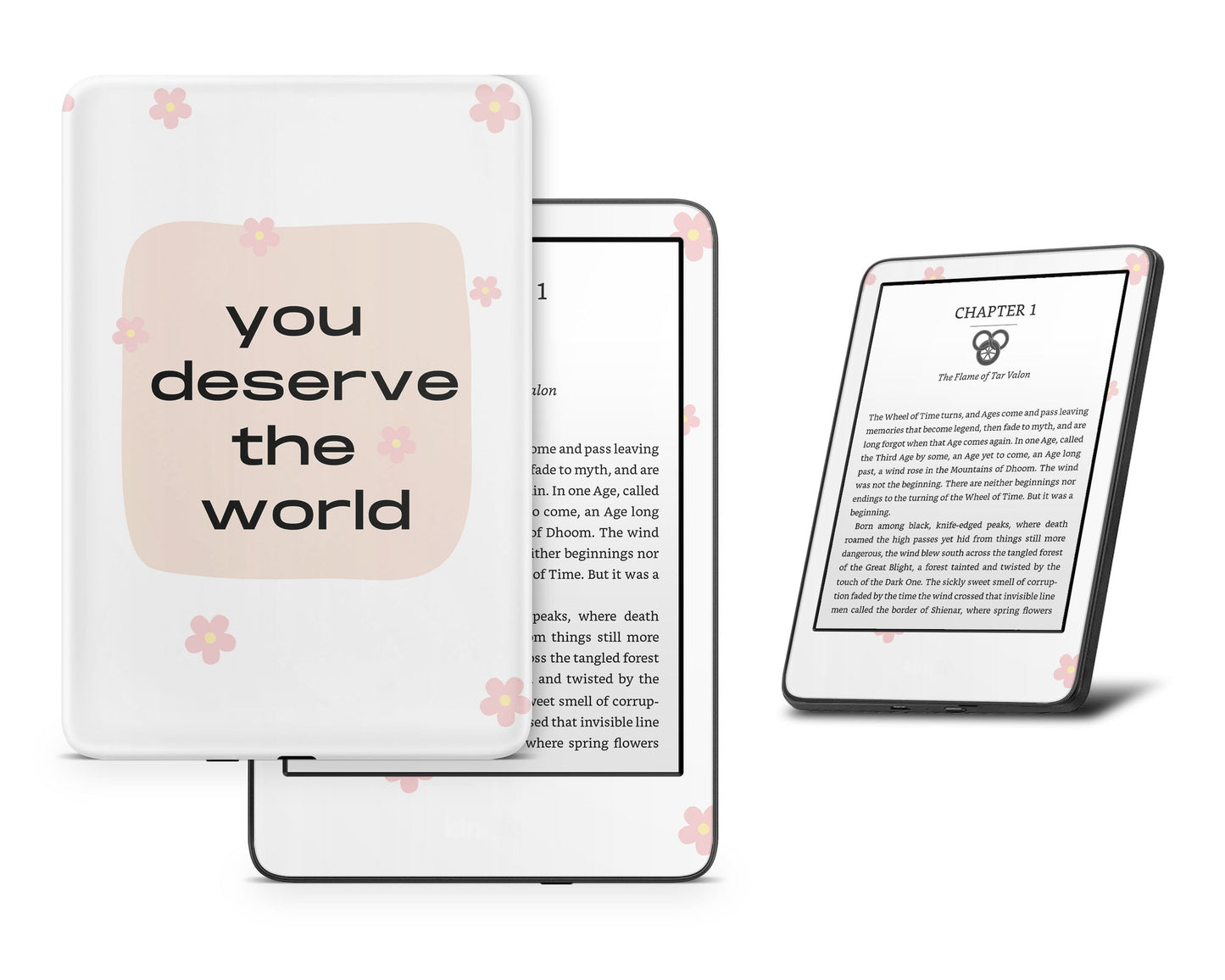 Lux Skins Kindle You Deserve The World Kindle Gen 11 Skins - Meme Quotes Skin