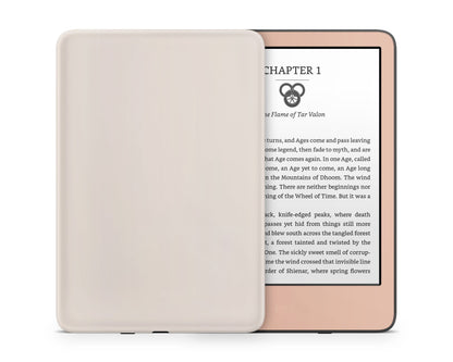 Lux Skins Kindle Peach Souffle Kindle Gen 11 Skins - Solid Colours Colour Blocking Skin