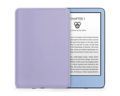 Lux Skins Kindle Purple Haze Retro Kindle Gen 11 Skins - Solid Colours Colour Blocking Skin