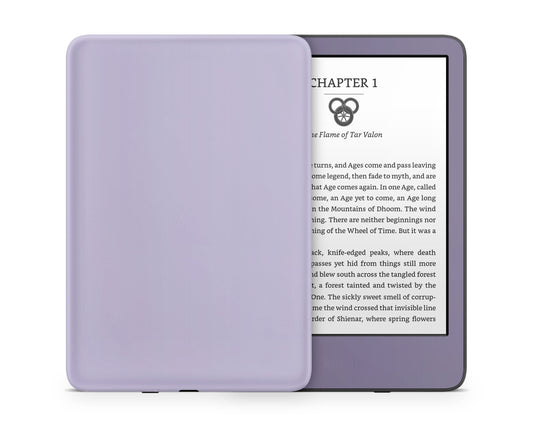 Lux Skins Kindle Wisteria Dream Purple Colorwave Kindle Gen 11 Skins - Solid Colours Colour Blocking Skin