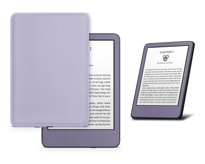 Lux Skins Kindle Wisteria Dream Purple Colorwave Kindle Gen 11 Skins - Solid Colours Colour Blocking Skin