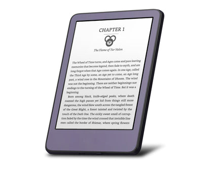 Lux Skins Kindle Wisteria Dream Purple Colorwave Kindle Gen 10 Skins - Solid Colours Colour Blocking Skin