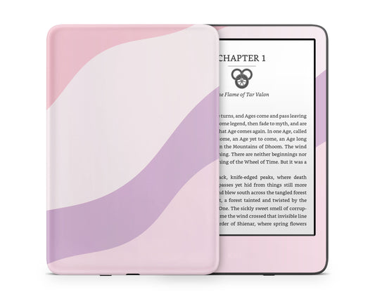 Lux Skins Kindle A Girly Affair Colorwave Abstract Kindle Gen 11 Skins - Solid Colours Colour Blocking Skin