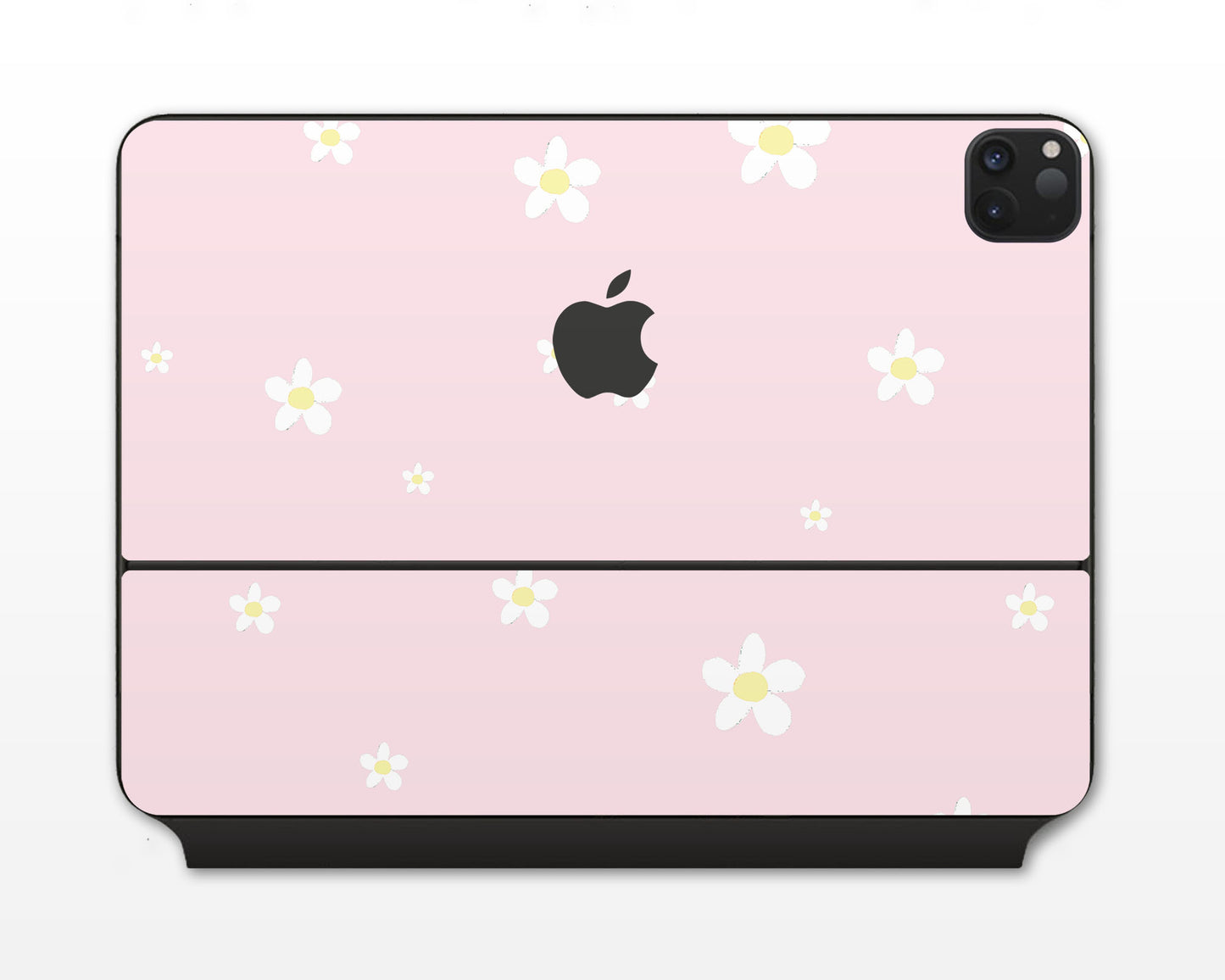 Blush Daisy Magic Keyboard Skin