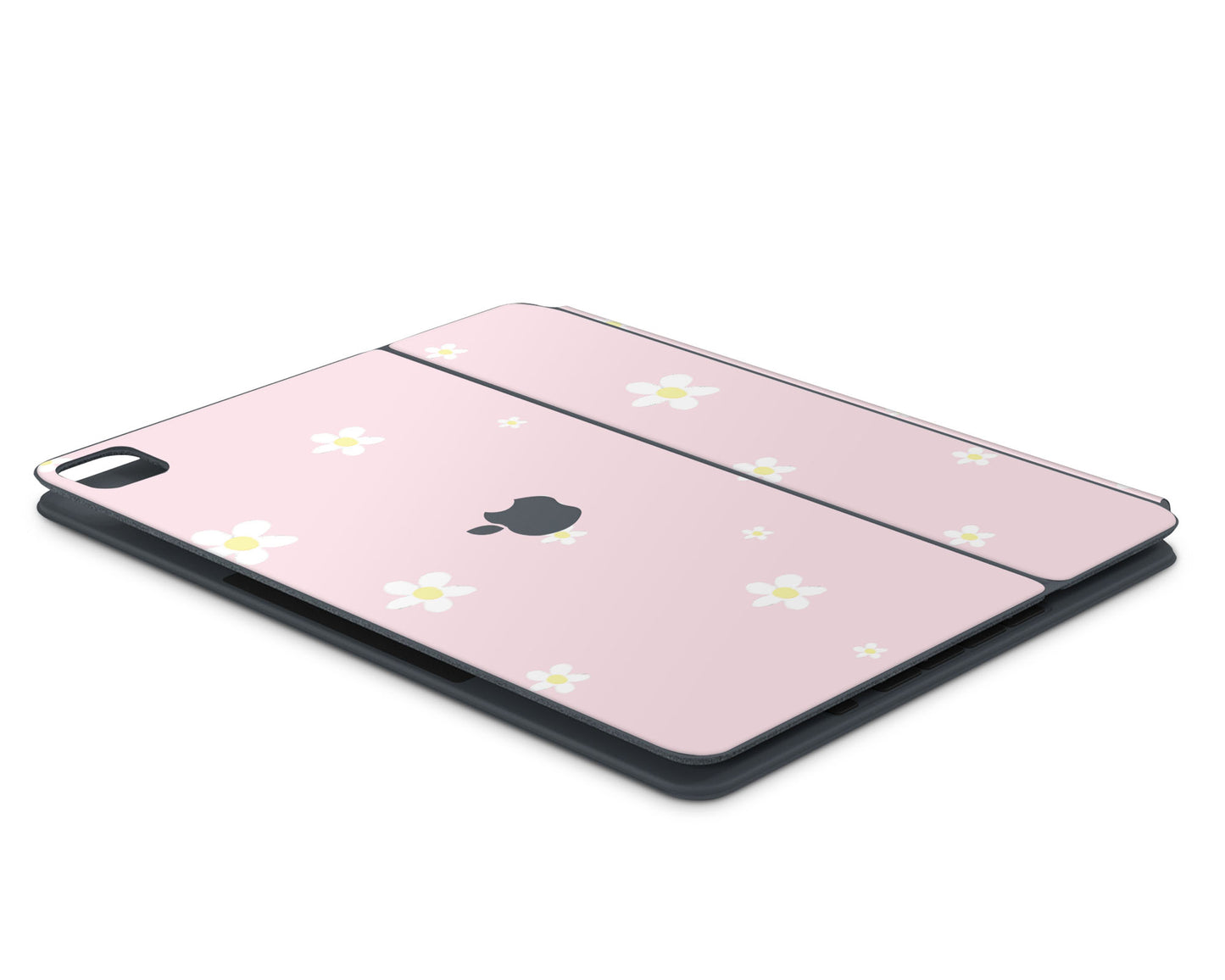 Blush Daisy Magic Keyboard Skin