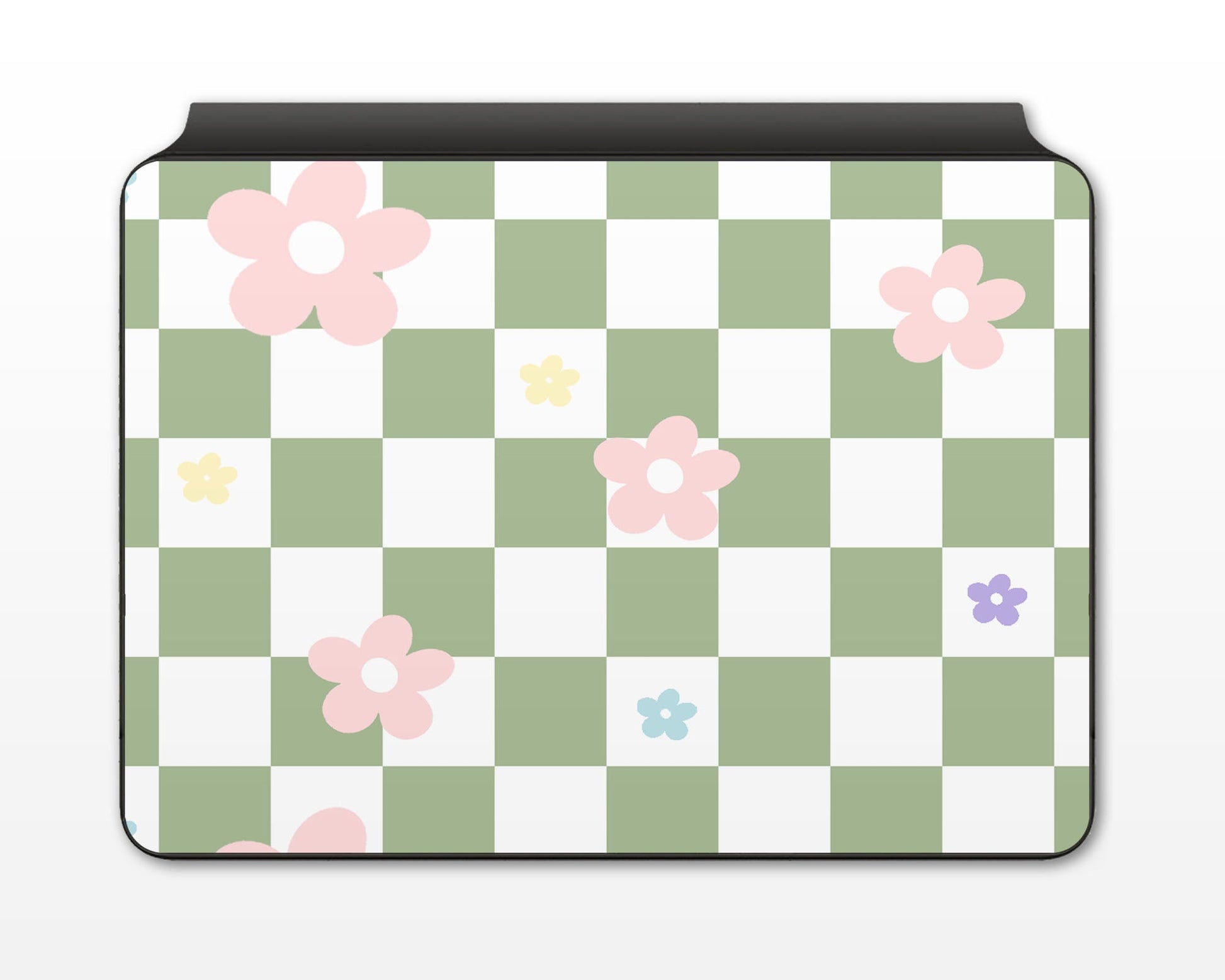 Lux Skins Magic Keyboard Danish Pastel Flower Green iPad Pro 12.9" (Gen 3-6) Skins - Art Floral Skin