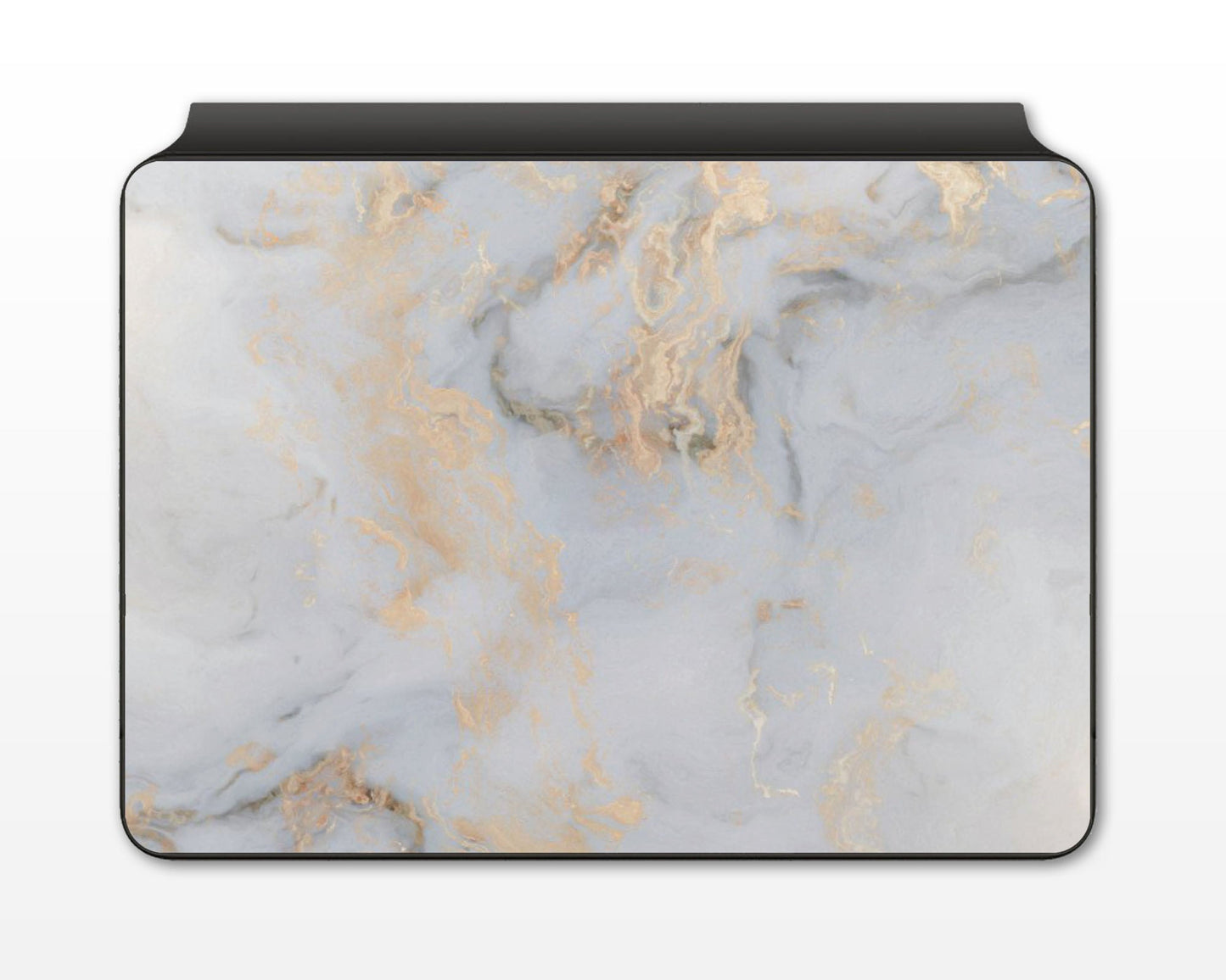 Lux Skins Magic Keyboard Ethereal White Gold Marble iPad Pro 12.9" (Gen 3-6) Skins - Pattern Marble Skin