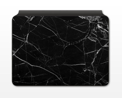 Lux Skins Magic Keyboard Black Marble iPad Pro 12.9" (Gen 3-6) Skins - Pattern Marble Skin