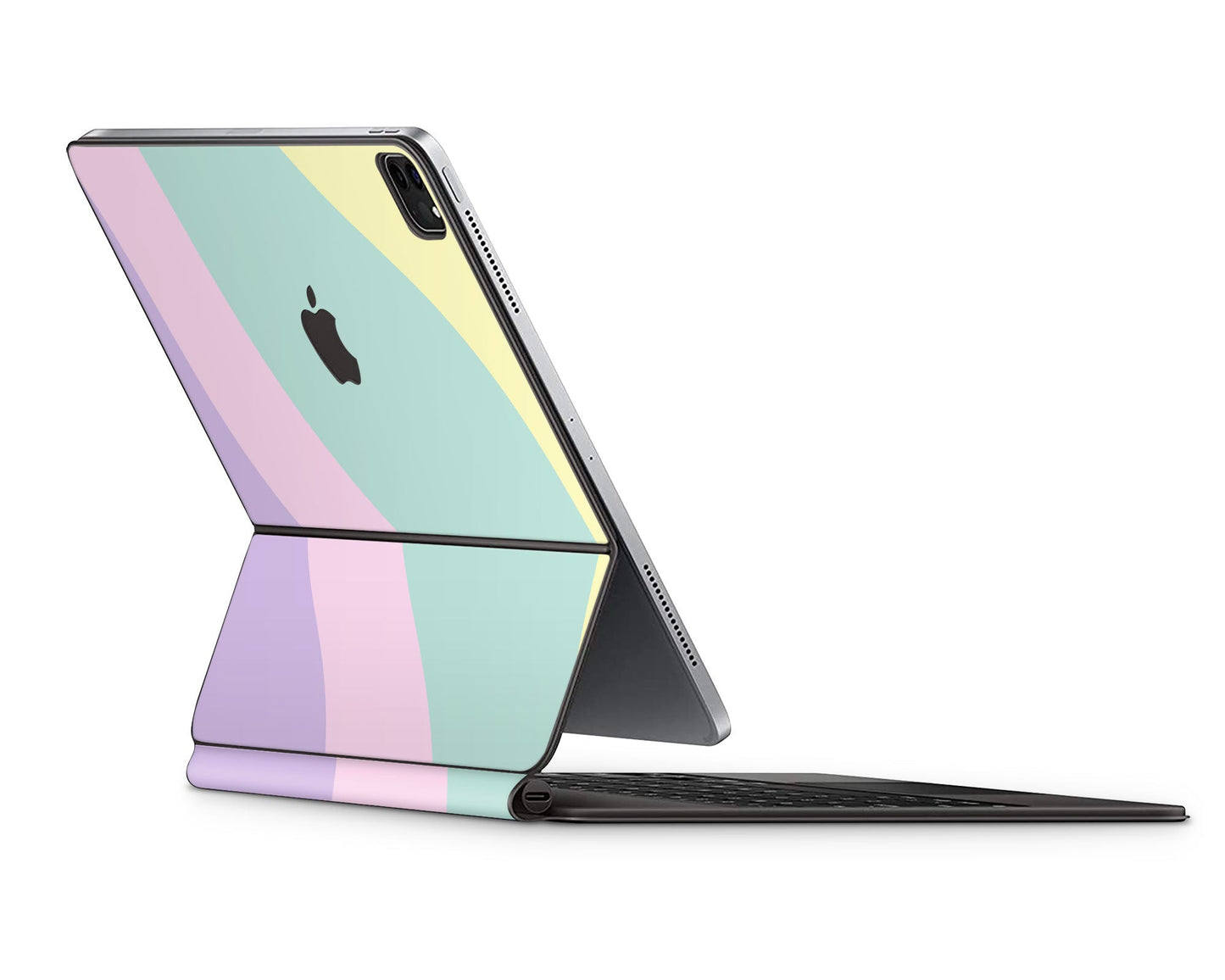 Lux Skins Magic Keyboard Retro 80s Abstract Color Blocking iPad Pro 11" (M4) Skins - Solid Colours Colour Blocking Skin