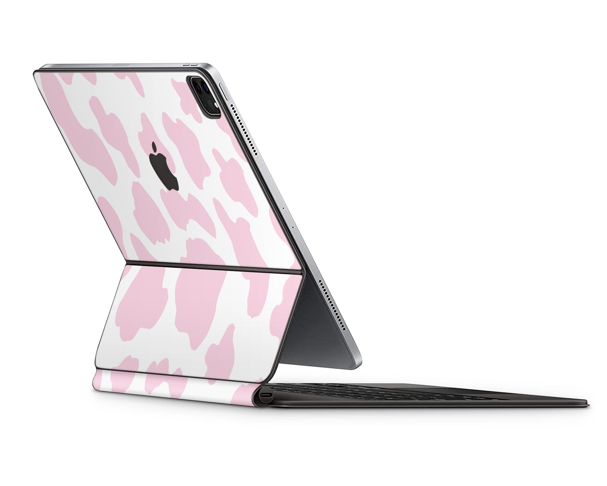 Lux Skins Magic Keyboard Strawberry Milk Cow Print iPad Pro 11" (M4) Skins - Art Animals Skin