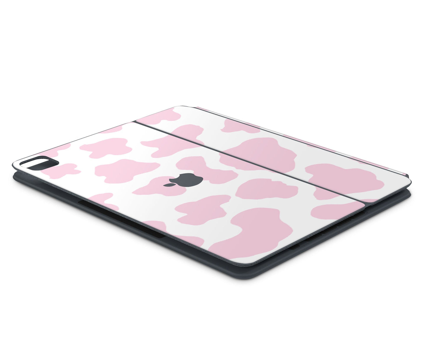 Lux Skins Magic Keyboard Strawberry Milk Cow Print iPad Pro 11" (Gen 1-4) Skins - Art Animals Skin