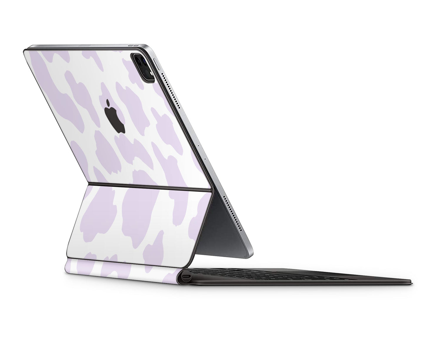 Lux Skins Magic Keyboard Purple Cow Print iPad Pro 11" (M4) Skins - Art Animals Skin