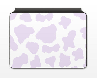 Lux Skins Magic Keyboard Purple Cow Print iPad Pro 12.9" (Gen 3-6) Skins - Art Animals Skin