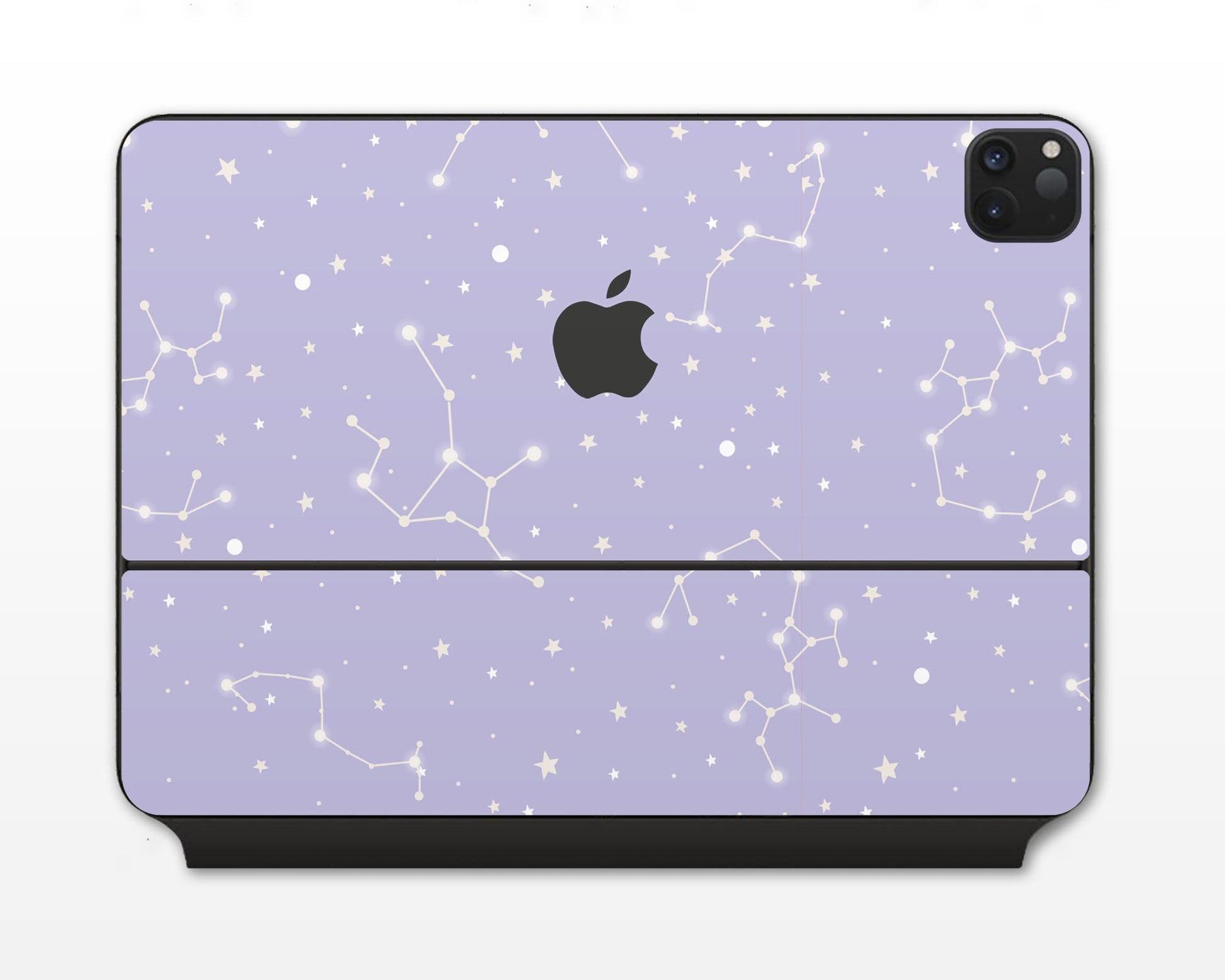 Lux Skins Magic Keyboard Constellation Stargazing Purple iPad Pro 13" (M4) Skins - Pattern Galaxy Skin