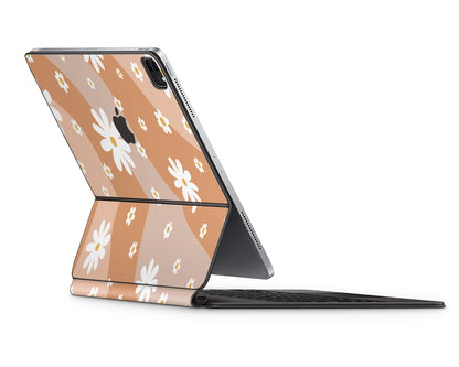 Lux Skins Magic Keyboard Summer Daisy iPad Pro 11" (M4) Skins - Art Floral Skin