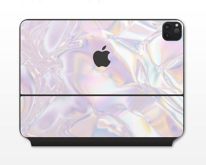 Lux Skins Magic Keyboard Holographic Diamond iPad Pro 13" (M4) Skins - Pattern  Skin