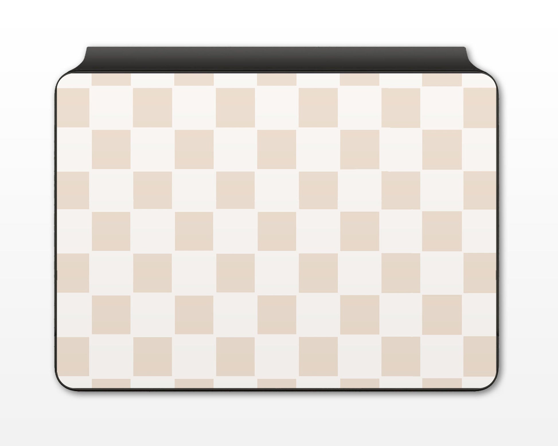 Lux Skins Magic Keyboard Checkered Beige iPad Pro 12.9" (Gen 3-6) Skins - Pattern Artwork Skin