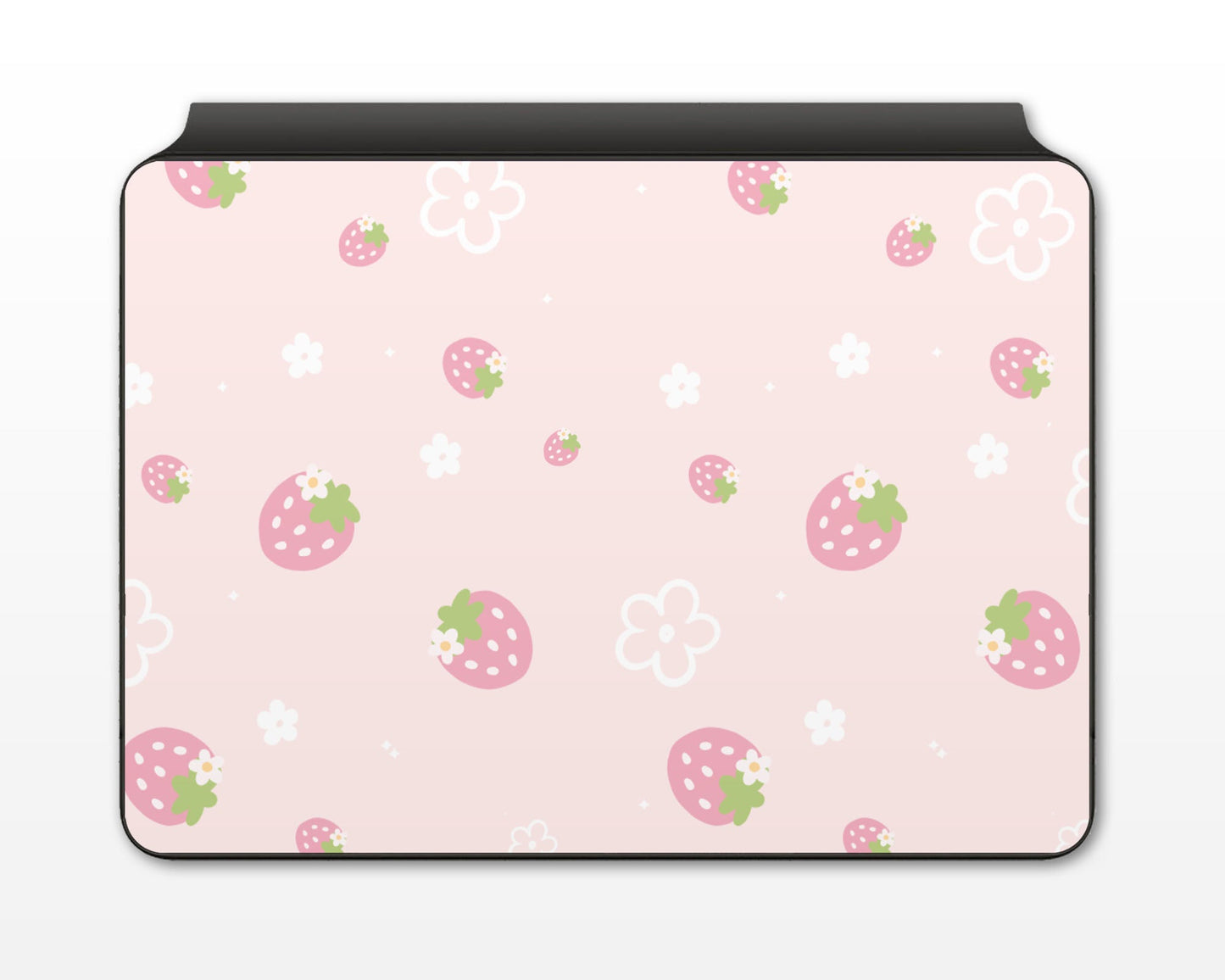 Lux Skins Magic Keyboard Sweet Strawberry Pink iPad Pro 12.9" (Gen 3-6) Skins - Pattern Fruits Skin