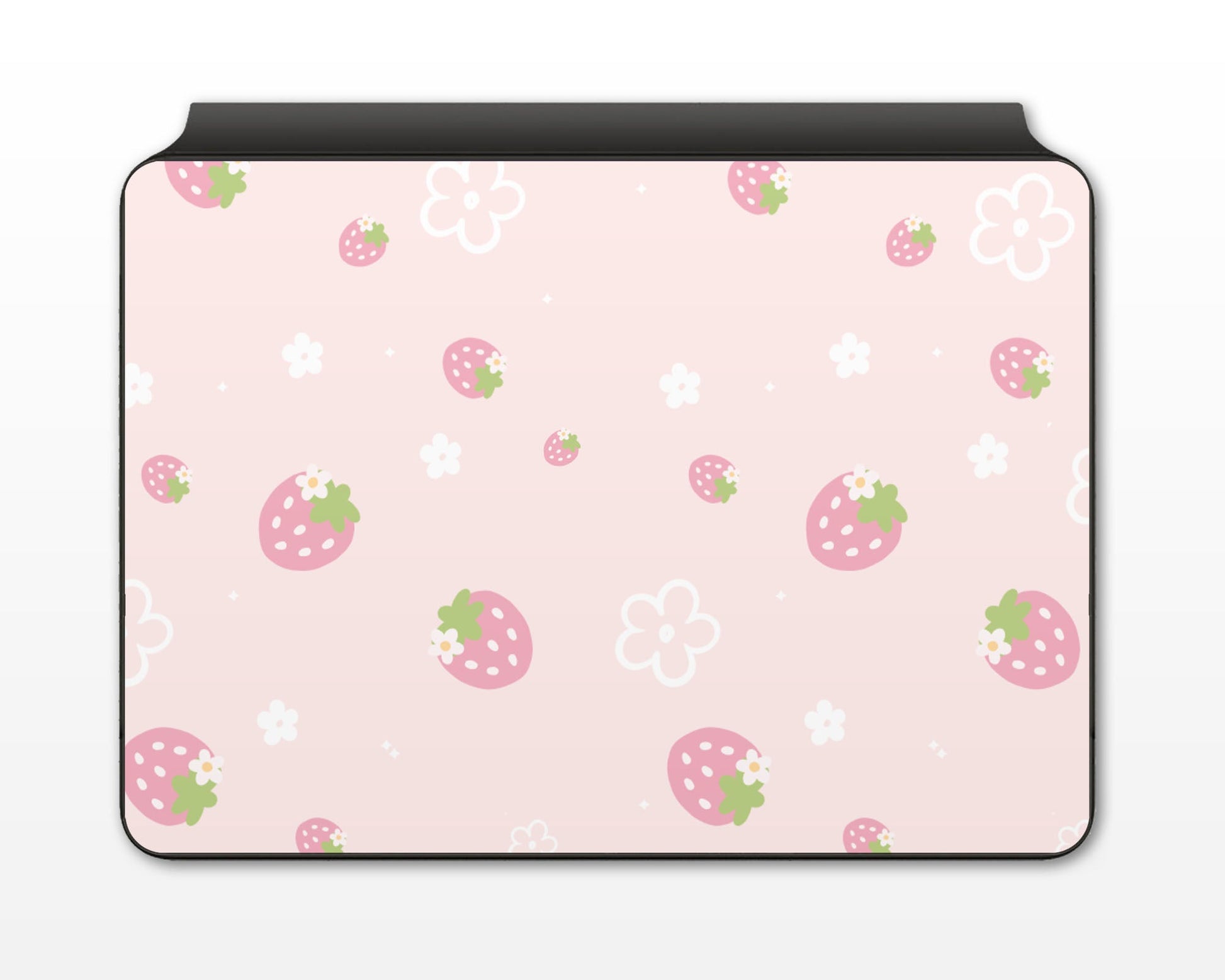 Lux Skins Magic Keyboard Sweet Strawberry Pink iPad Pro 12.9" (Gen 3-6) Skins - Pattern Fruits Skin