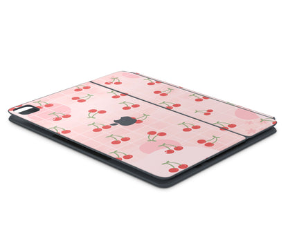 Lux Skins Magic Keyboard Cute Cherry Pattern iPad Pro 11" (Gen 1-4) Skins - Pattern Fruits Skin