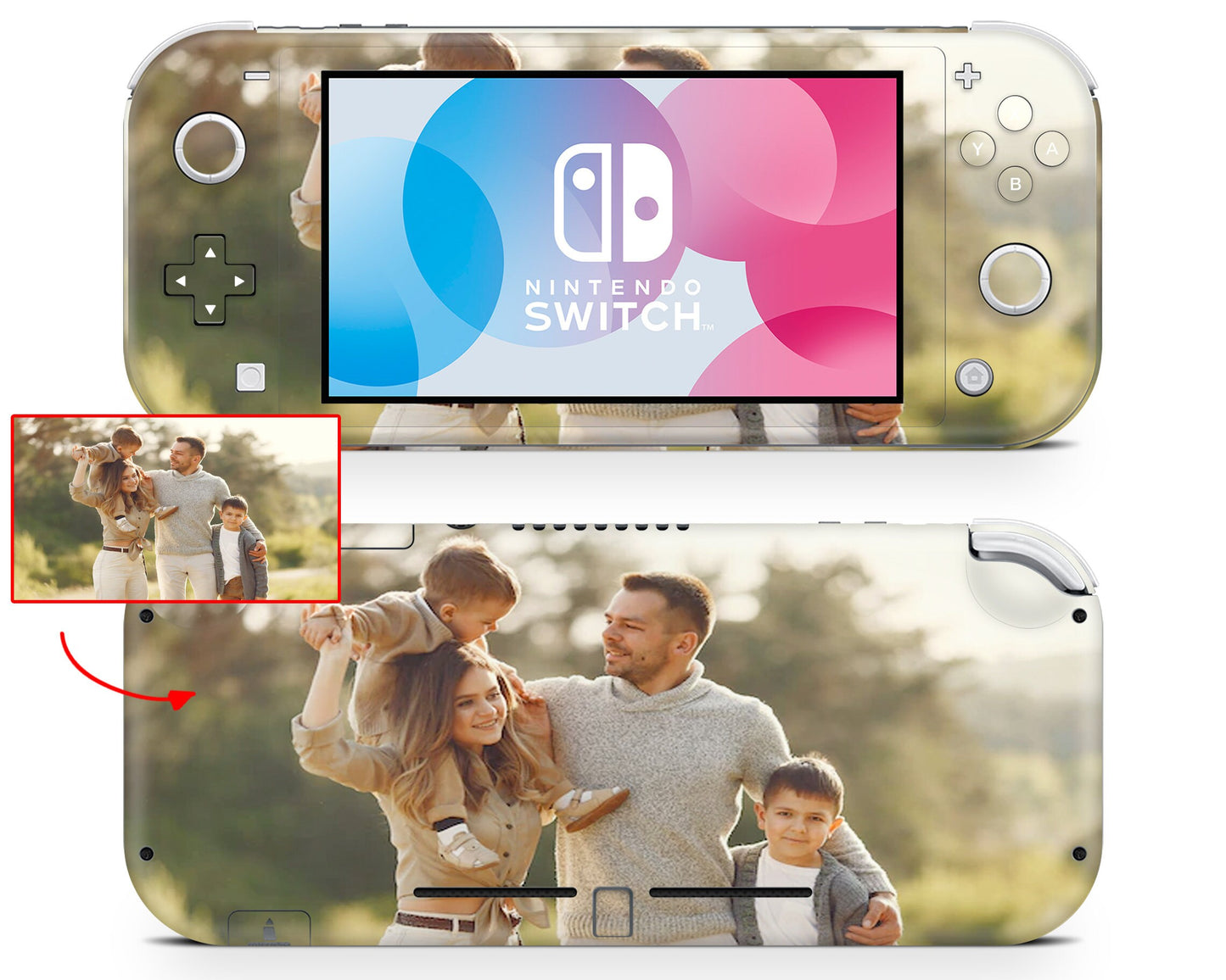 Create Your Own Nintendo Switch Lite Skin