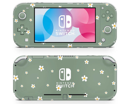 Forest Daisy Nintendo Switch Lite Skin