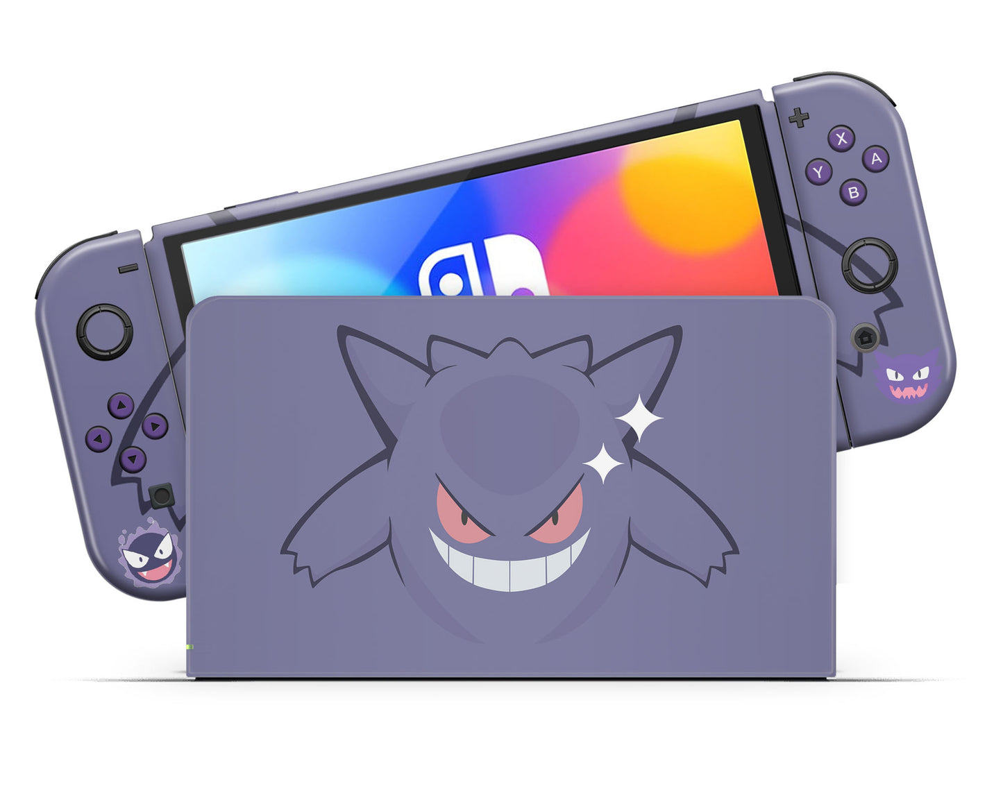 Pokemon Gengar Evolution Nintendo Switch OLED Skin Limited Edition Bundle