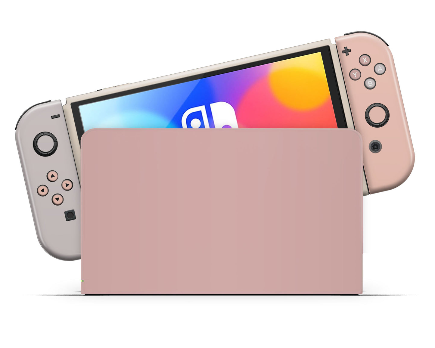 Ceramic Rose Pastels Nintendo Switch OLED Skin Gift Set