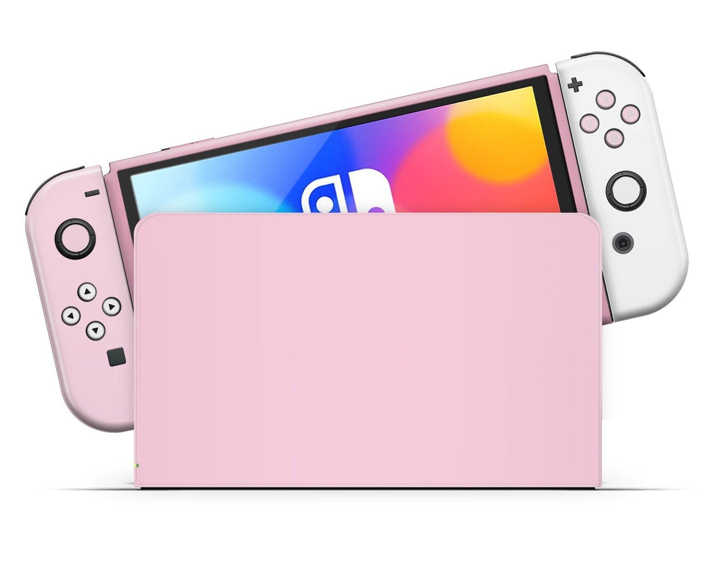 Pretty in Pink Nintendo Switch OLED Skin