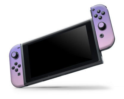 Pastel Purple Pink Gradient Nintendo Switch OLED Skin