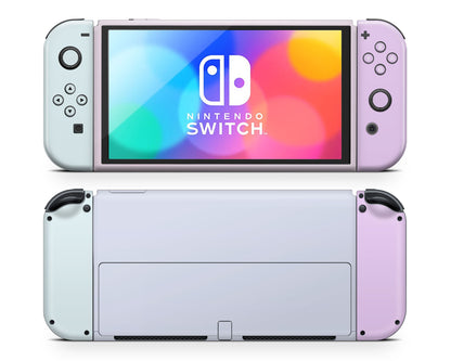 Pastel Cotton Candy Nintendo Switch OLED Skin