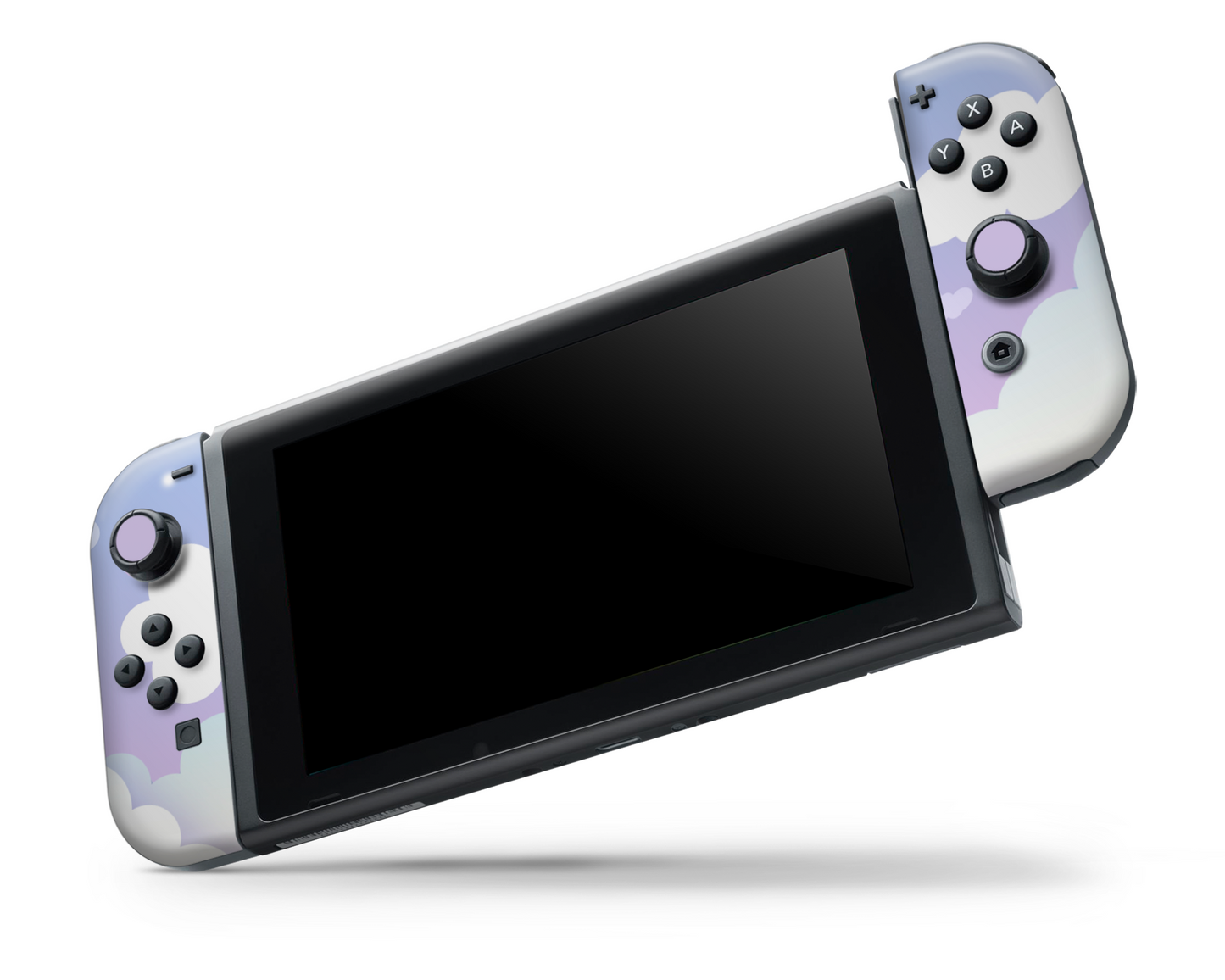 Sweet Purple Lunar Pastel Nintendo Switch OLED Skin