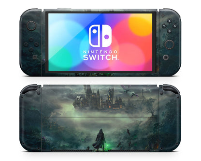 Lux Skins Nintendo Switch OLED Hogwarts Legacy Full Set Skins - Pop culture Harry Potter Skin