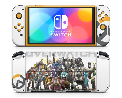 Lux Skins Nintendo Switch OLED Overwatch Squad Full Set Skins - Pop culture  Skin